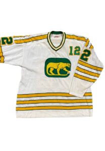 Circa 1974 Pat Stapleton Chicago Cougars WHA Durene Game Jersey