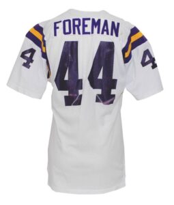 Circa 1975 Chuck Foreman Minnesota Vikings Game-Used Road Jersey