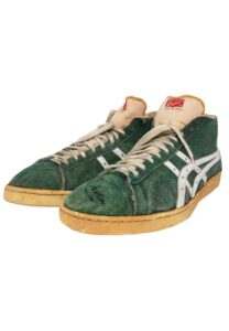 Circa 1975 Dave Cowens Boston Celtics Game-Used & Autographed Sneakers