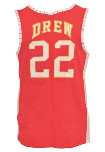 Circa 1975 John Drew Rookie Era Atlanta Hawks Game-Used Road Jersey 