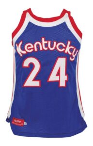 Circa 1975 Ted McClain ABA Kentucky Colonels Game-Used Road Jersey 