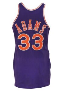 Circa 1976 Alvan Adams Rookie Era Phoenix Suns Game-Used Road Uniform