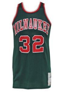 Circa 1976 Brian Winters Milwaukee Bucks Game-Used Road Jersey 