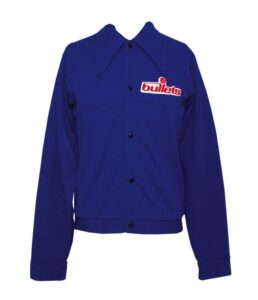 Circa 1976 Dave Bing Washington Bullets Worn Warm-Up Jacket and Shorts