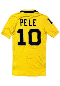 Circa 1976 Pele NY Cosmos Match-Worn Jersey