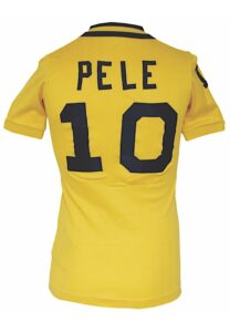 Circa 1976 Pele NY Cosmos Match-Worn Jersey