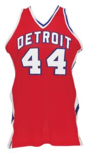 Circa 1977 Al Eberhard Detroit Pistons Game-Used Road Jersey