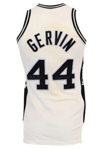 Circa 1977 George Gervin San Antonio Spurs Game-Used & Autographed Home Jersey