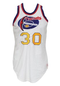 Circa 1977 Jacky Dorsey Denver Nuggets Game-Used Home Jersey 