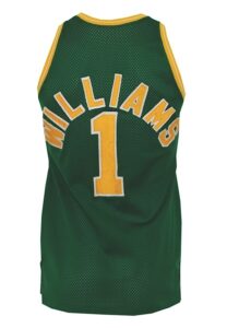 Circa 1978 Gus Williams Seattle SuperSonics Game-Used Road Jersey