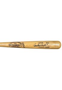 Circa 1978 Johnny Bench Cincinnati Reds Game-Ready & Signed Bat