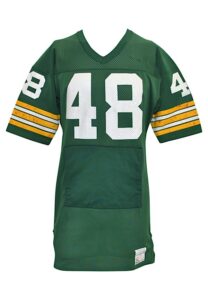 Circa 1978 Nate Simpson Green Bay Packers Game-Used Home Jersey