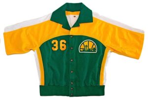 Circa 1978 Paul Silas Seattle Supersonics Worn Warm-Up Uniform (2)