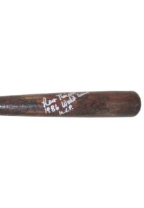 Circa 1978 Ray Knight Game-Used & Autographed Bat