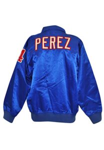 Circa 1978 Tony Pérez Montreal Expos Player-Worn Satin Jacket