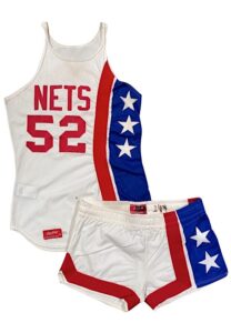 Circa 1979 George Johnson New Jersey Nets Game-Used Home Uniform