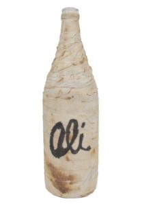 Circa 1979 Ringside Water Bottle Used and Autographed by Muhammad Ali