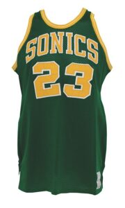 Circa 1979 Tom LaGarde Seattle SuperSonics Game-Used Road Jersey (Rare)