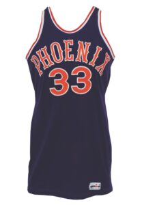 Circa 1980 Alvan Adams Phoenix Suns Game-Used Road Uniform