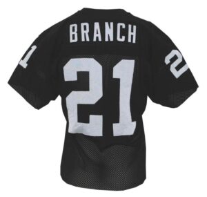 Circa 1980 Cliff Branch Oakland Raiders Game-Used Home Jersey