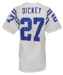 Circa 1980 Curtis Dickey Baltimore Colts Game-Used Road Jersey