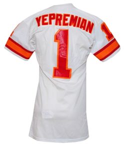 Circa 1980 Garo Yepremian Tampa Bay Buccaneers Game-Used Road Jersey