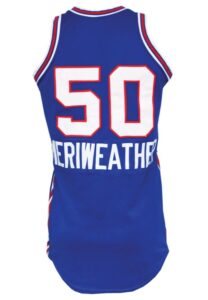 Circa 1980 Joe Meriweather Kansas City Kings Game-Used Road Jersey 