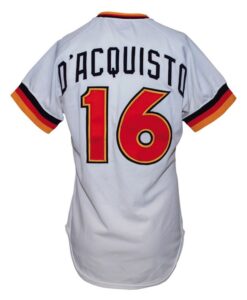 Circa 1980 John D’Acquisto San Diego Padres Game-Used Home Jersey