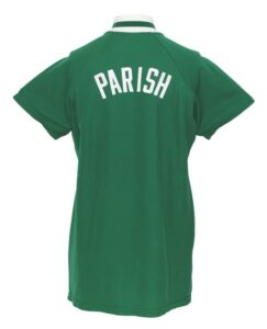 Circa 1980 Robert Parish Boston Celtics Worn Shooting Shirt