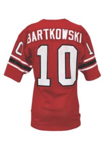 Circa 1980 Steve Bartkowski Atlanta Falcons Game-Used & Autographed Home Jersey