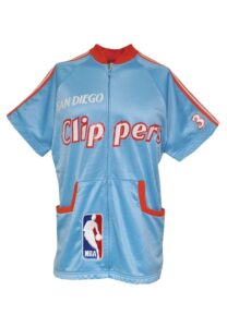 Circa 1981 Bill Walton San Diego Clippers Game-Used Road Warm-Up Jacket