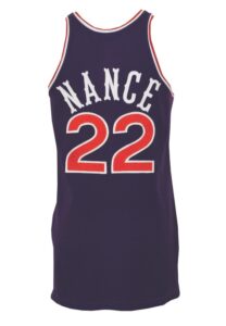 Circa 1982 Larry Nance Phoenix Suns Game-Used Road Jersey