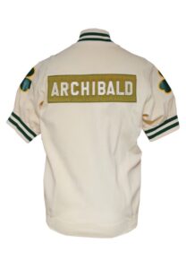 Circa 1982 Nate Archibald Boston Celtics Worn Warm-Up Jacket