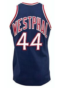 Circa 1982 Paul Westphal New York Knicks Game-Used Jersey (Great Wear)