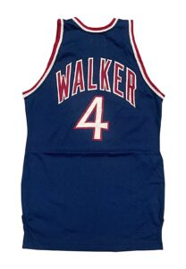 Circa 1983 Darrell Walker NY Knicks Rookie Era Game-Used Jersey