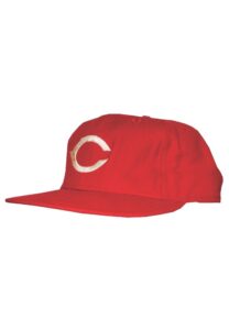 Circa 1983 Johnny Bench Cincinnati Reds Game-Used Cap