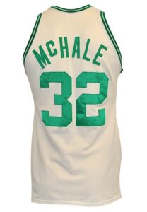 Circa 1983 Kevin McHale Boston Celtics Game-Used Home Jersey