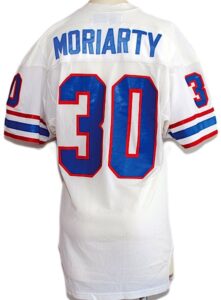 Circa 1983 Larry Moriarity Houston Oilers Game-Used Road Jersey