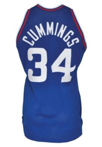 Circa 1983 Terry Cummings San Diego Clippers Game-Used Road Jersey & Worn Shooting Shirt