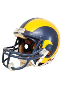 Circa 1983 Vince Ferragamo Los Angeles Rams Game-Used Helmet