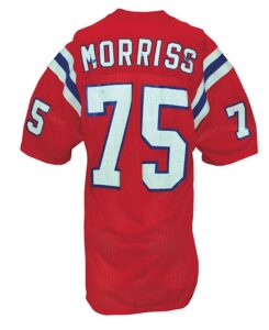 Circa 1984 Guy Morriss New England Patriots Game-Used Home Jersey