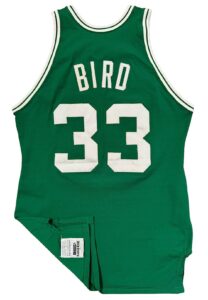 Circa 1984 Larry Bird Boston Celtics Game-Used Road Knit Jersey