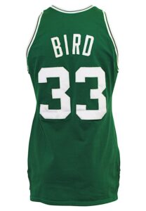 Circa 1984 Larry Bird Boston Celtics Game-Used Road Knit Jersey