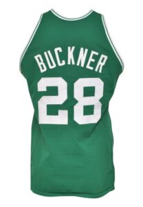 Circa 1984 Quinn Buckner Boston Celtics Game-Used Road Jersey 