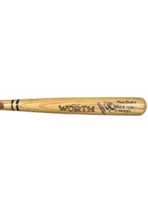 Circa 1985 Robin Yount Milwaukee Brewers Game-Used & Signed Bat