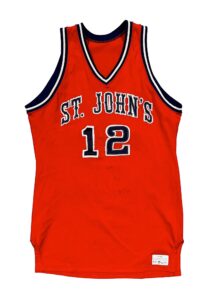 Circa 1985 Ron Rowan St. John’s Game-Used Jersey