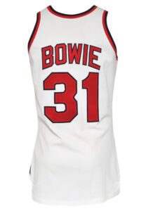 Circa 1985 Sam Bowie Rookie Era Portland Trail Blazers Game-Used & Autographed Home Jersey (JSA)