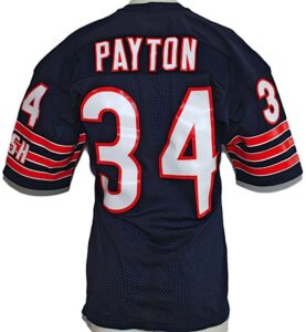 Circa 1985 Walter Payton Chicago Bears Game-Used Home Jersey