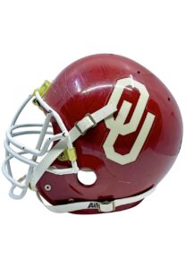 Circa 1986 Richard Marks Oklahoma Sooners Game-Used Helmet