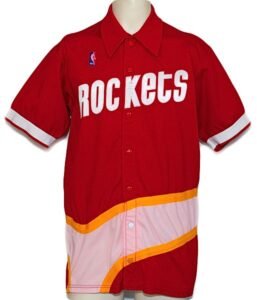 Circa 1987 Buck Johnson Houston Rockets Road Warm-Up Jacket